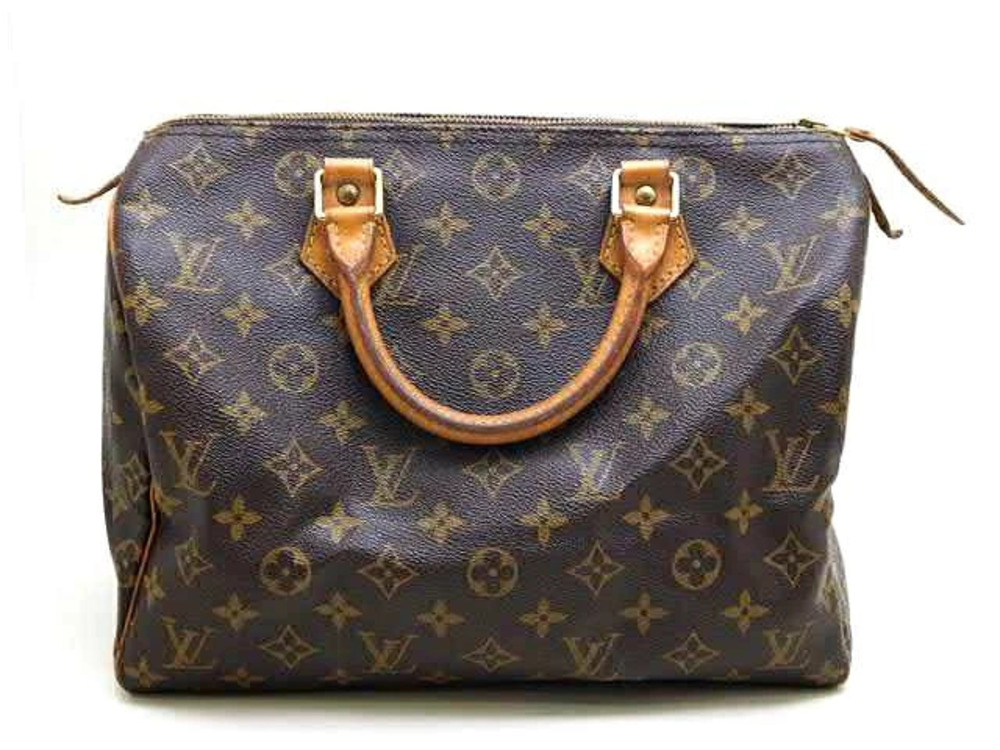 Louis Vuitton Speedy Handbag Monogram Brown